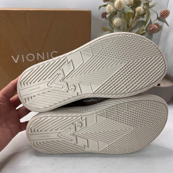 Vionic Solana Leather Strappy Platform Sandal Tan Buckle J4525L1200 Women 6W NWB - Picture 8 of 10